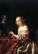 The Lacemaker Frans van Mieris